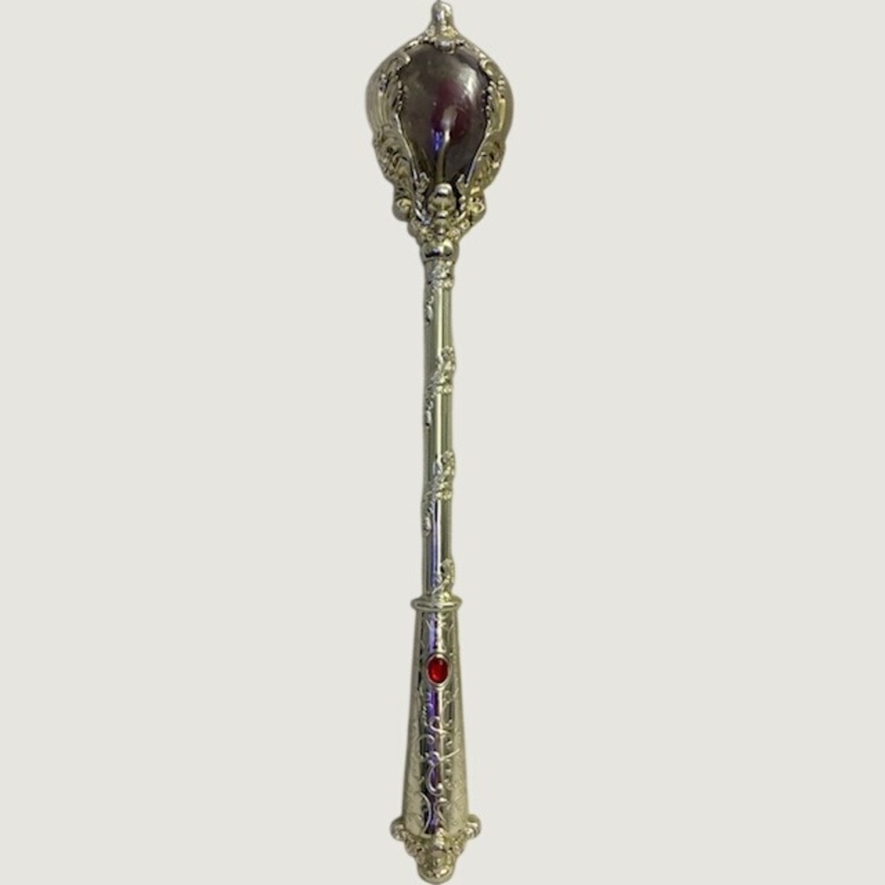 Disney Store Beauty and the Beast Enchanted Rose Light Up Wand Gold Belle Toy